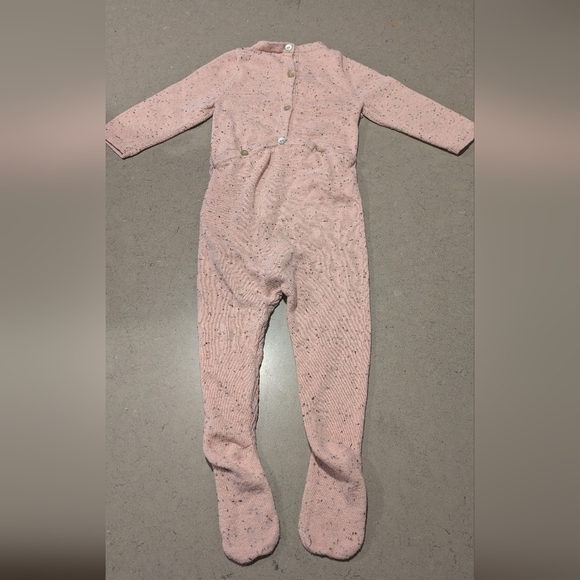 MANIERE NOOVEL baby girl CABLE WRAP FOOTIE, size 18M - Picture 3 of 9